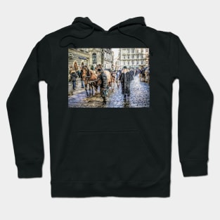 Fiakers at Stephansplatz Vienna. Hoodie